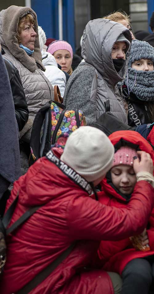 Cáritas con los refugiados ucranianos en España