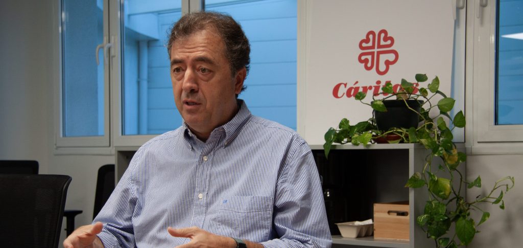  Luis Ayala, presidente de Cáritas Española